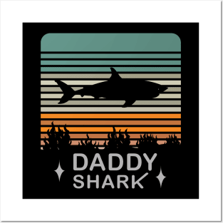 Daddy Shark Doo Doo Doo T-Shirt Matching Family Shirt Daddy Shark Shirt, Daddy Shark, Dad Shark T-Shirt, Shark family Party Shirt, Family Shark Shirts, Daddy Shark T-Shirt Posters and Art